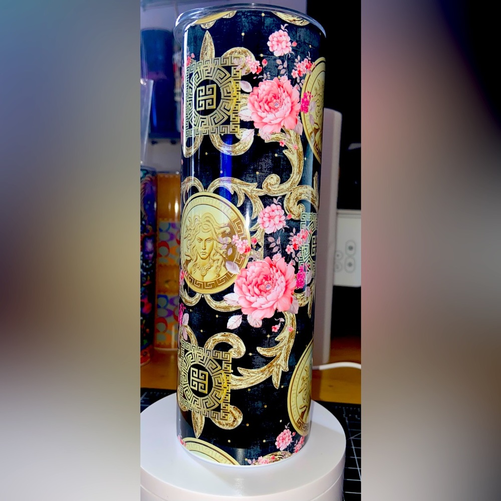 Versace Metal Tumbler